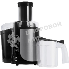 Соковыжималка BQ J1003 чёрный/стальной, центробежная, 1800 Вт, 1000 мл, механическое