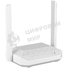 Гигабитный интернет-центр Keenetic Racer KN-4010 с Mesh Wi-Fi 6 AX3000, 2 портами Gigabit Ethernet и переключателем режима роутер/ретранслятор