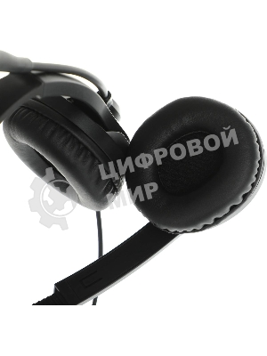 Гарнитура A4Tech FStyler FH100U чёрный, проводная, USB