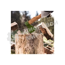 Топор кованный Сибртех, в сборе, 600/850 г, деревянное топорище, 400 мм, Б1