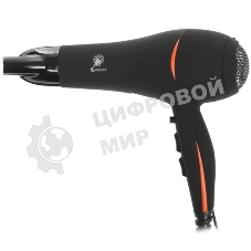 Фен Василиса ФН6-2200 черный/оранжевый, 2200 Вт, ионизация