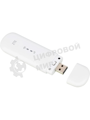 Модем 2G/3G/4G ZTE MF79RU USB Wi-Fi Firewall внешний белый
