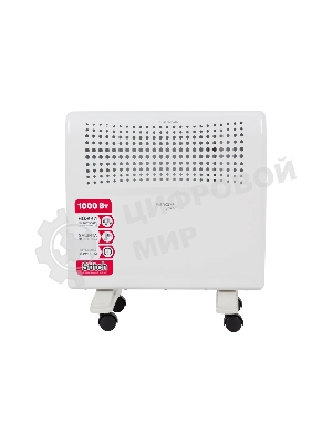 Конвектор электрический Engy Energo EN-1000E белый, 1000 Вт, 15 м2, термостат