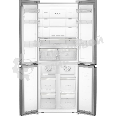 Холодильник Hotpoint HFP4 480I X нержавеющая сталь трехкамерный 300/150л морозилка снизу, No Frost