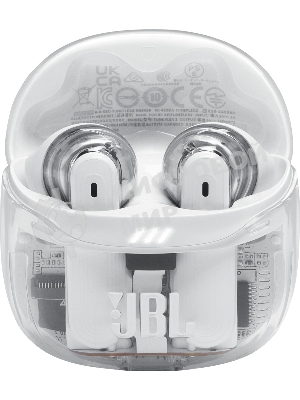 Наушники TWS JBL Tune Flex 2 призрачно-белый, вкладыши/внутриканальные (трансформер), Bluetooth, адаптивное шумоподавление