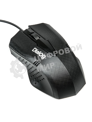 Мышь проводная Dialog Pointer MOP-09U черный, 800 dpi, USB, кнопки - 3