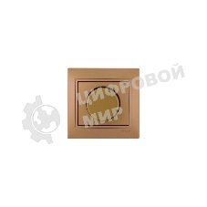 Светорегулятор СП 1000 Вт Мира метал. зол. Lezard 701-1313-157