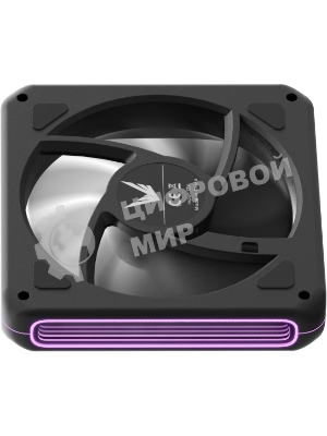 Вентилятор для корпуса Formula Air Fusion 1 BK Reverse ARGb 120х120x28 черный 4-pin 35.97дБ (упак.:1шт) (AIR FUSION 1 BK REVERSE) Ret