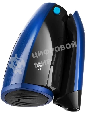 Отпариватель Kitfort КТ-987 черный/синий, 1200 Вт, 12 г/мин, 100 мл