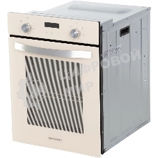 Шкаф духовой электрический Maunfeld EOEM516BG, 45 см, 51 л, бежевый, встраиваемый