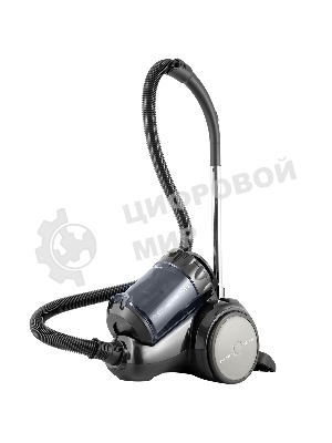 Пылесос Centek CT-2524 черный/серый, 420/2300 Вт, уборка сухая, пылесборник контейнер 2 л