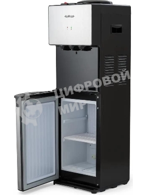 Кулер Hotfrost V400BS напольный компрессорный серебристый/черный