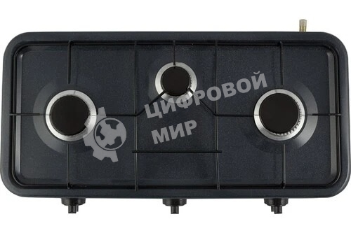 Плита настольная газовая Homestar HS-1203 3-х конфорочная (003700)