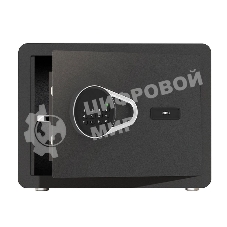 Сейф Deli ET540 350x 250x 250 мм, кодовый электронный/ключевой, черный