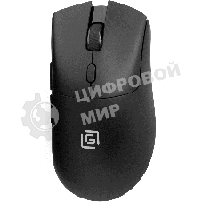 Мышь беспроводная Оклик 980GMW черный оптическая 26000dpi беспров. BT/Radio USB для ноутбука 6but