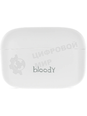 Наушники TWS A4Tech Bloody M30 белый, внутриканальные, Bluetooth, до 22 ч