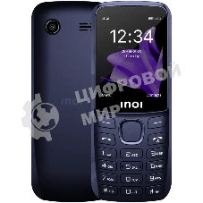 Мобильный телефон INOI 244 Modern Plus 4G синий