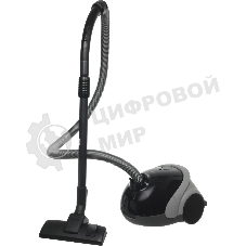 Пылесос Samsung VCC5241S3K/XEV черный/серый, 410/1800 Вт, уборка сухая, пылесборник мешок 2.4 л