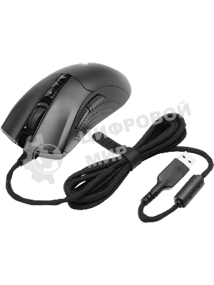 Мышь проводная A4Tech Bloody ES9 Plus черный, 10000 dpi, USB, кнопки - 8