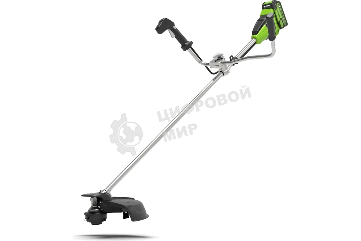Триммер аккумуляторный GreenWorks GD40BCB, 40V, 40,6 см, бесщеточный, без АКБ и ЗУ (2105707)