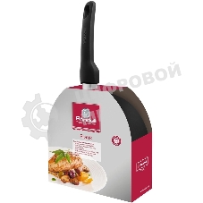 Сковорода Rondell Frank RDA-1372, 24 см, с крышкой, черный