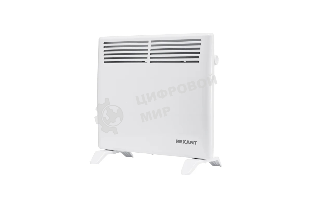 Конвектор электрический Rexant белый, 1000 Вт, 15 м2, механический термостат