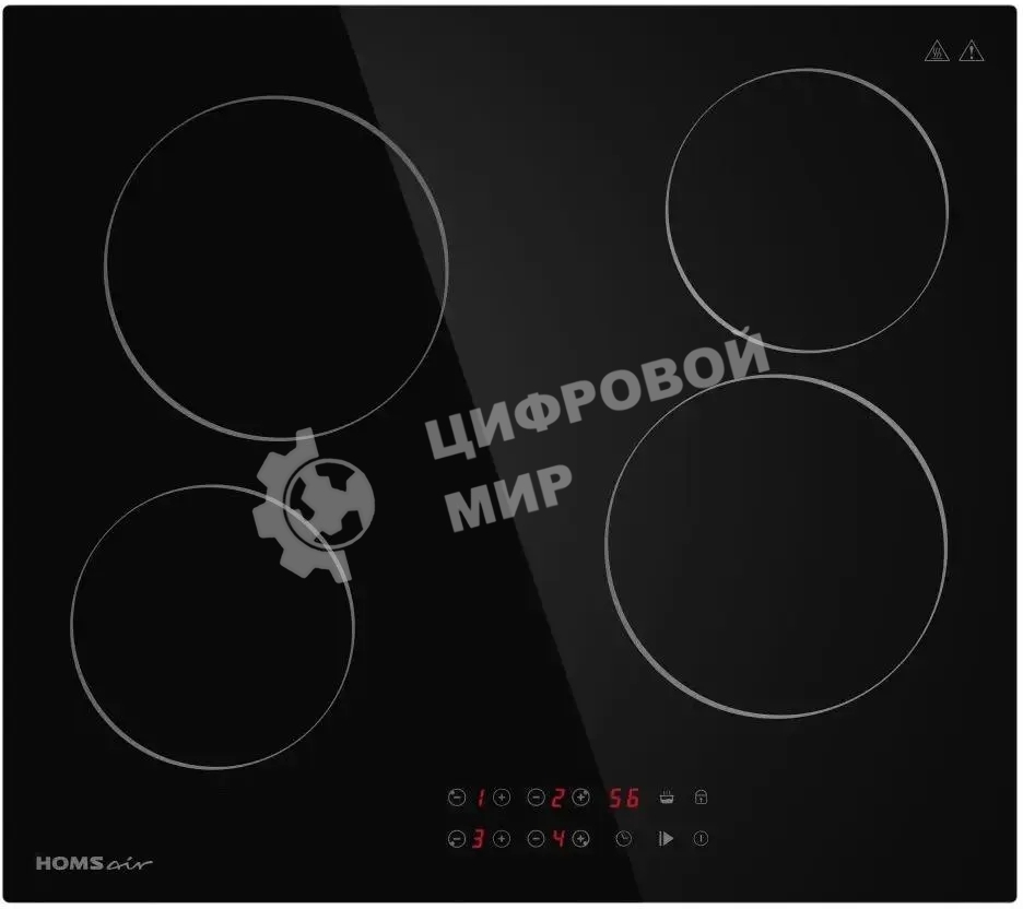Электрическая варочная панель HOMSair HVC64BK