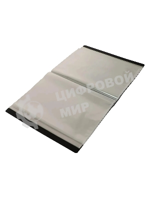 Папка с 100 прозрачными вкладками Бюрократ DeLuxe DLVBOX100BBERRY A4, пластик, 0.7мм, черничный в коробе