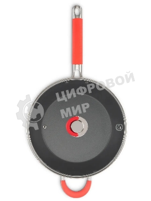 Сотейник Rondell Passion RDA-1933 d=28 см, (с крышкой) черный