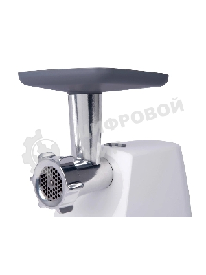 Мясорубка электрическая Kenwood MG 360 белый, 1400 Вт, 1.5 кг/мин, реверс, насадки - 5