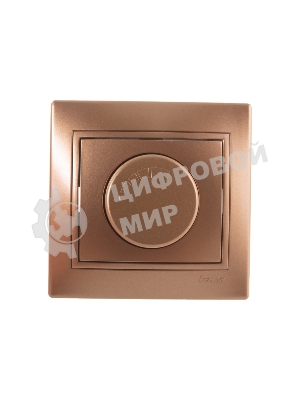 Светорегулятор СП 1000 Вт Мира метал. зол. Lezard 701-1313-157
