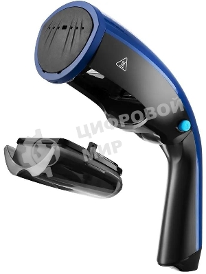 Отпариватель Kitfort КТ-987 черный/синий, 1200 Вт, 12 г/мин, 100 мл