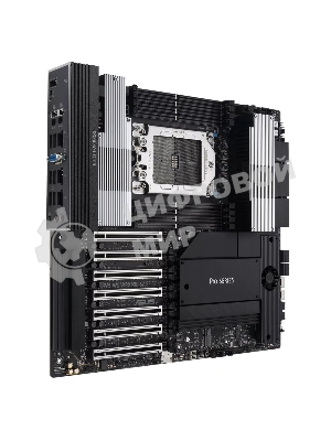 Материнская плата ASUS Pro WS WRX90E-SAGE SE, sTR5, AMD WRX90, 8xDDR5, 4xSATA, 4xM.2, 6xPCI-E 5.0 x16, 1xPCI-E 5.0 x8, 1xVGA, 2xMiniDP, 3x 10Gb LAN, 6xUSB-A 3.2 Gen 2, 1xUSB-A 2.0, 2xUSB-C USB4, 2x3.5 мм, 5.1, SSI EEB