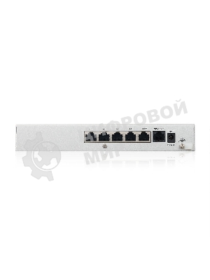 Межсетевой экран Zyxel USG FLEX 50HP, 1xRJ-45: 1G PoE+ (LAN/WAN), 4xRJ-45: 1G (LAN/WAN), 1xUSB3.0 **