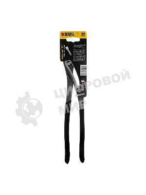 Клещи переставные Denzel обливные рукоятки, 300 мм