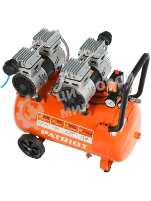 Компрессор поршневой Patriot WO 50-300 безмасляный 300л/мин 50л 2000Вт оранжевый