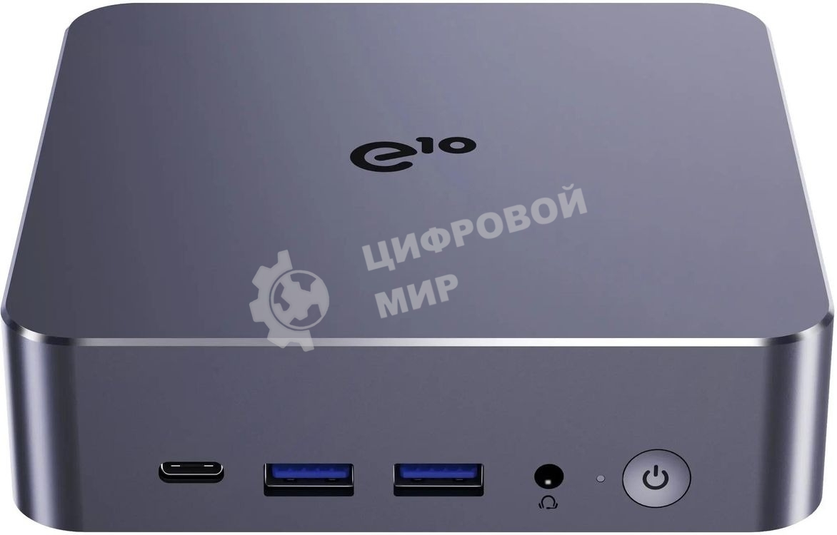 Неттоп Acer Gadget E10 ERBox Ryzen 7 8745HS (3.8) 16Gb SSD512Gb UHDG Windows 11 Pro 2xGbitEth WiFi BT 120W черный (1747236)