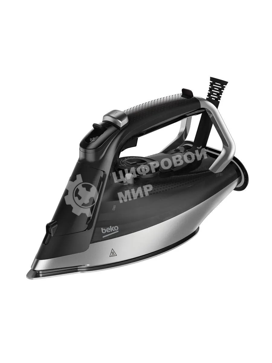 Утюг Beko SIM 5124 A черный, 2400 Вт, 45 г/мин, 230 г/мин, 300 мл