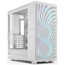 Корпус Fractal Design Epoch XL White TG RGB Clear Tint, Full-Tower, белый, 3 x 140 мм
