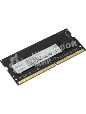Оперативная память NETAC Basic, DDR4, 4GB (1x4GB), 2666MHz, CL19, SO-DIMM