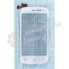 Сенсорное стекло (тачскрин) для Fly IQ442 Miracle, белое