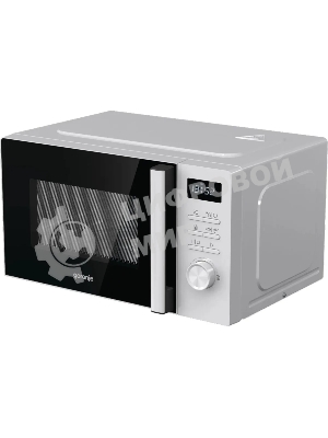 Микроволновая печь Gorenje MO20A3WH белый, 20 л, 800 Вт, переключатели - кнопки, поворотный механизм