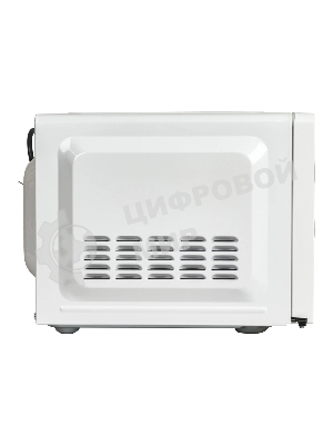 Микроволновая печь JVC JK-MW121M белый, 20 л, 700 Вт, переключатели - поворотный механизм