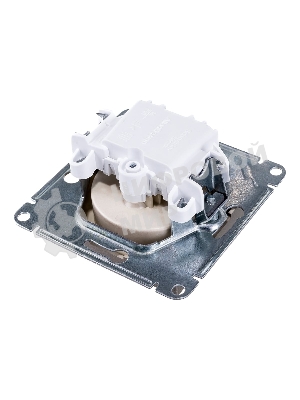 Механизм розетки 1-м СП AtlasDesign без заземл. 16А шампань SchE ATN000541