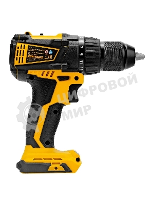 Дрель-шуруповерт Denzel BLDL-IB-18-0, 18 В, 0 Ач, 65 Нм, бесщеточный