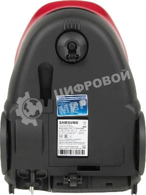 Пылесос Samsung VC20M257AWR красный, 460/2000 Вт, уборка сухая, пылесборник мешок 2.5 л
