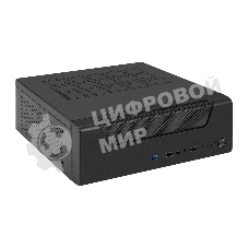 Компьютерный корпус Desktop ExeGate EX294018RUS FL-102 (mini-ITX, без БП, 2*USB+1*USB 3.0, аудио, черный)