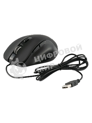 Мышь проводная Acer OMW120 черный, 2000 dpi, USB, кнопки - 6