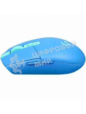 Мышь беспроводная Logitech G304 Lightspeed синий, 12000 dpi, радиоканал, USB, кнопки - 6