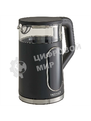 Чайник Delta Lux DE-1025 черный 2,2кВт, 1.7 л, LC